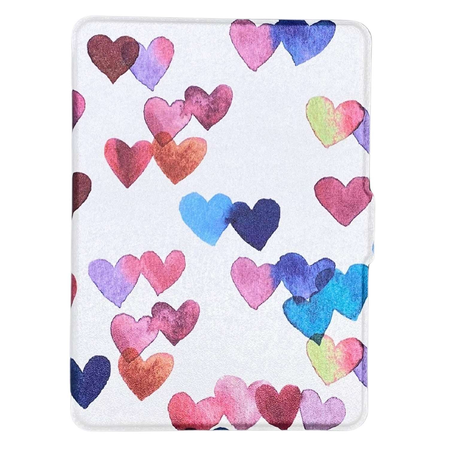 Kindle Smart Case Cover Love Hearts